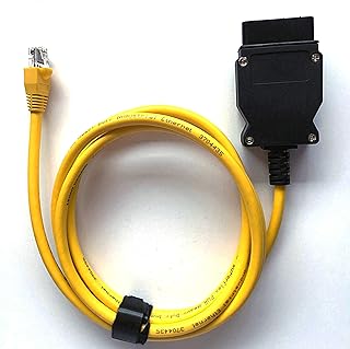 Ethernet Enet RJ45 Yellow OBD OBDII OBD2 Coding F-series Cable