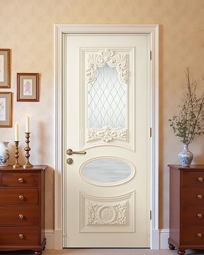 Miniatura 38 de Adhesivo Mural de Puerta FLFK - Zen, Pegue y Despegue, Tamaño Combinado 32"x80", Dividido en 2 Piezas