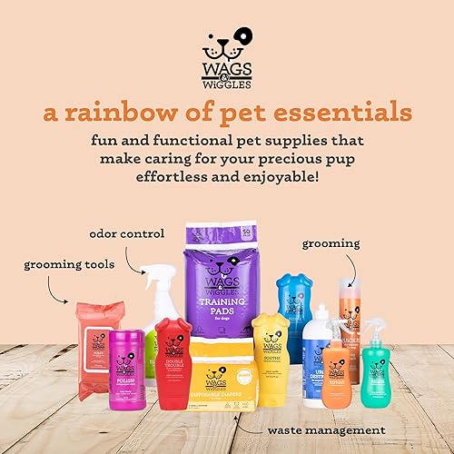 Miniatura 7 de Wags & Wiggles Refresh Spray desodorizante para perros en zesty pomelo  Spray desodorante de aseo de perros de larga duración  Spray desodorizante