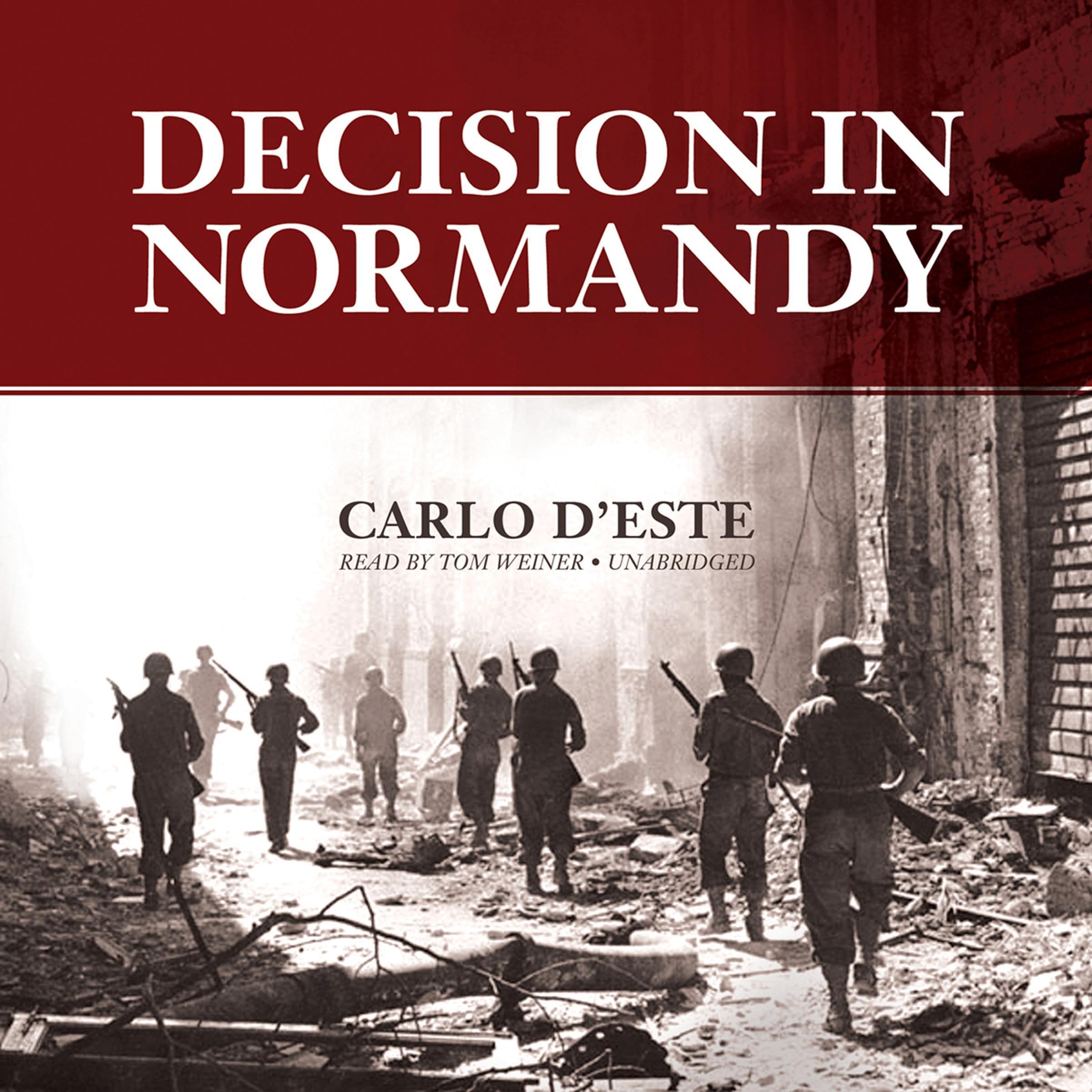 Cover art for Decision in Normandy