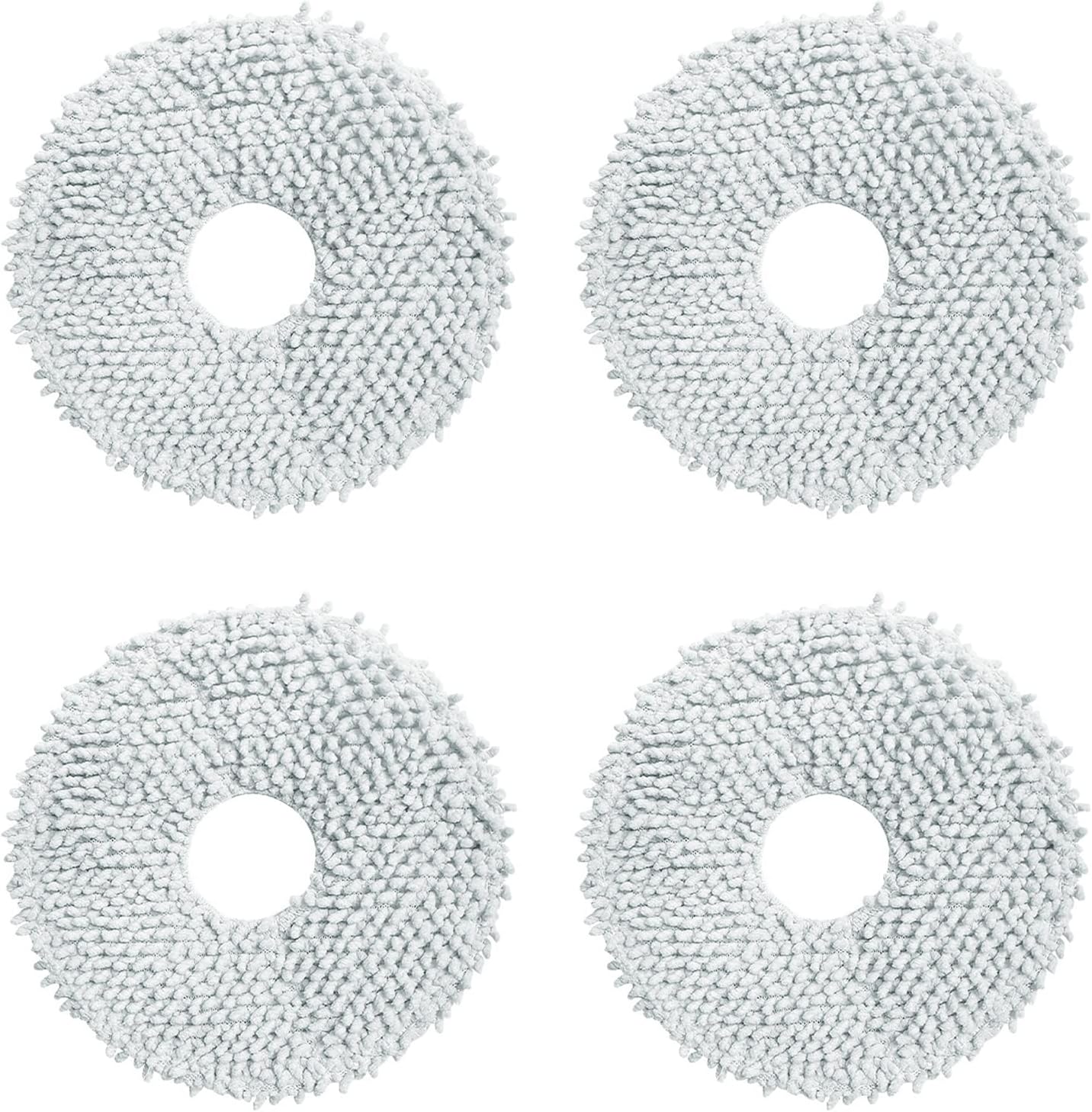 Replacement Mop Cloth Pad Compatible with Dreame Bot L10S Ultra Robot Vacuum Cleaner Accessory 4PCS