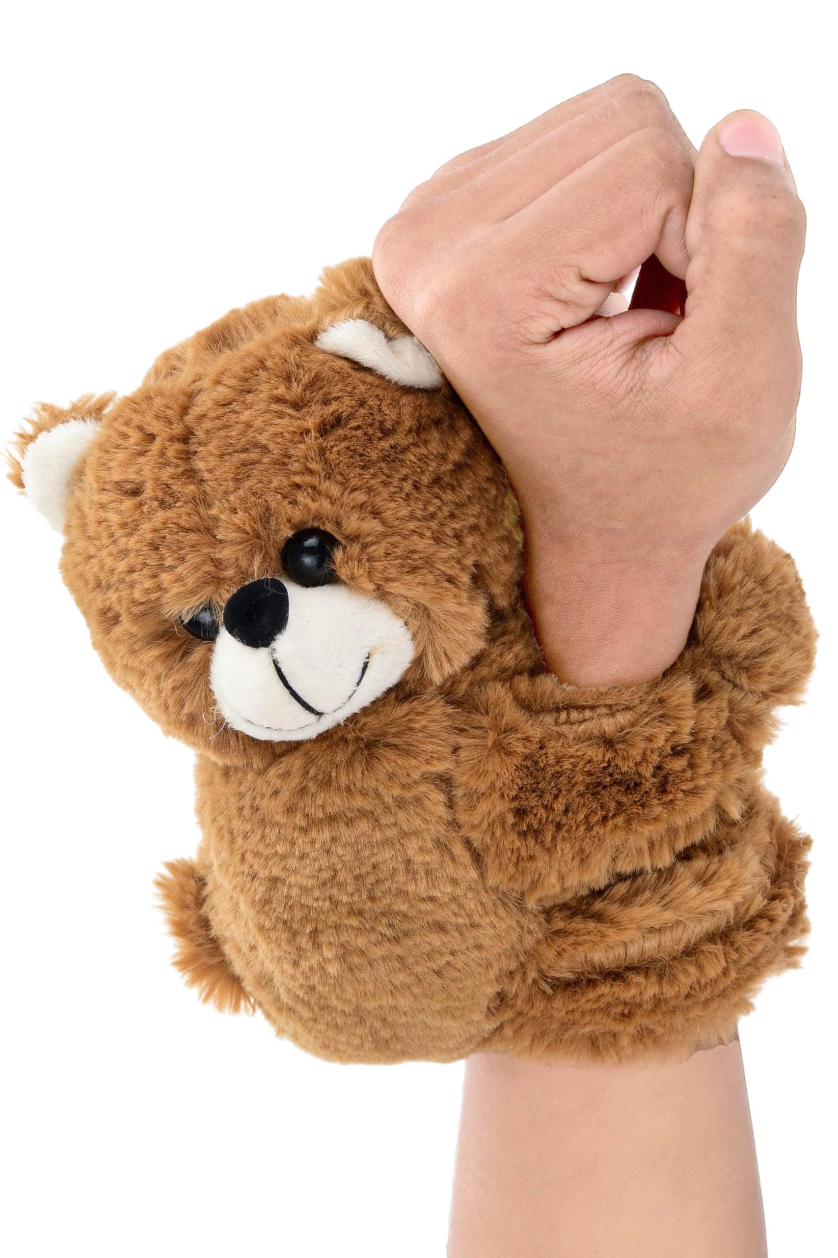 Webby Adorable Teddy Wrist Band Soft Toys | Slap Bracelet for Party Favors | Plush Stuffed Animal | Christmas | Birthday Gift | Party Surprise for Kids Teenager Boys and Girls-image-13