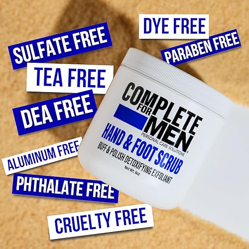 Miniatura 6 de Exfoliante de manos y pies: Exfoliante de pies, Exfoliante de Manos, Exfoliante de Azúcar para Piel Seca, Removedor Hidratante de Piel áspera, Ideal