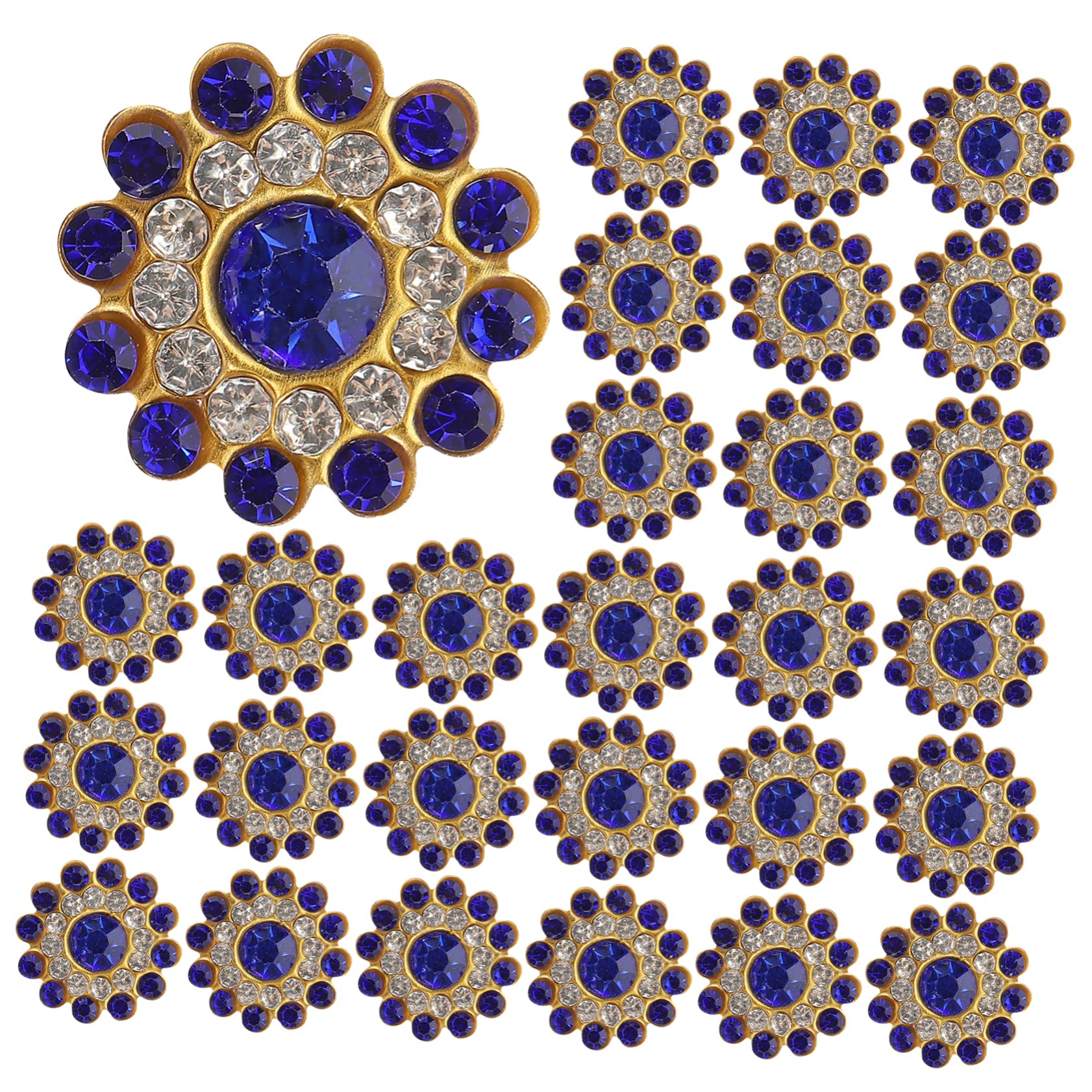 5pezzi Flatback Strass Decorativi Con Cristalli Accessori Fai Da Te Per Gioielli Per Abbellire Borse Inviti e Articoli Creativi