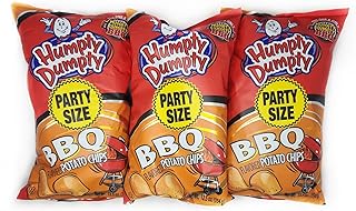 3 Pack of Party Size Barbecue Potato Chips 12.5oz Bags Humpty Dumpty Imported From Canada