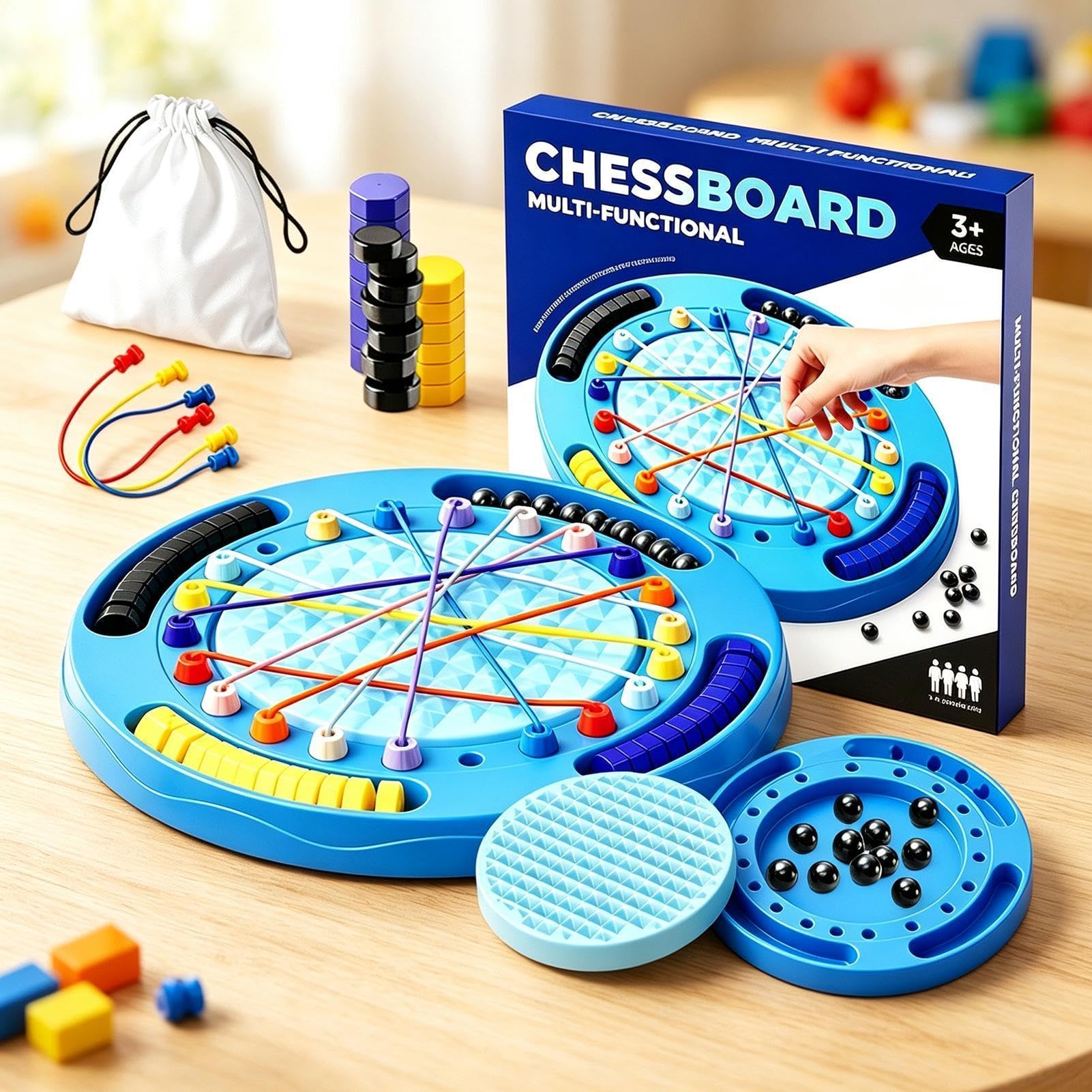 Gra magnetyczna ze sznurkiem, puzzle magnetyczne, przenośne, , zabawne | Koszyk wielkanocny Wypełniacz Puzzle Zabawka Nadaje się Do Podróży Kemping Impreza Klasa Szkoła Dom I