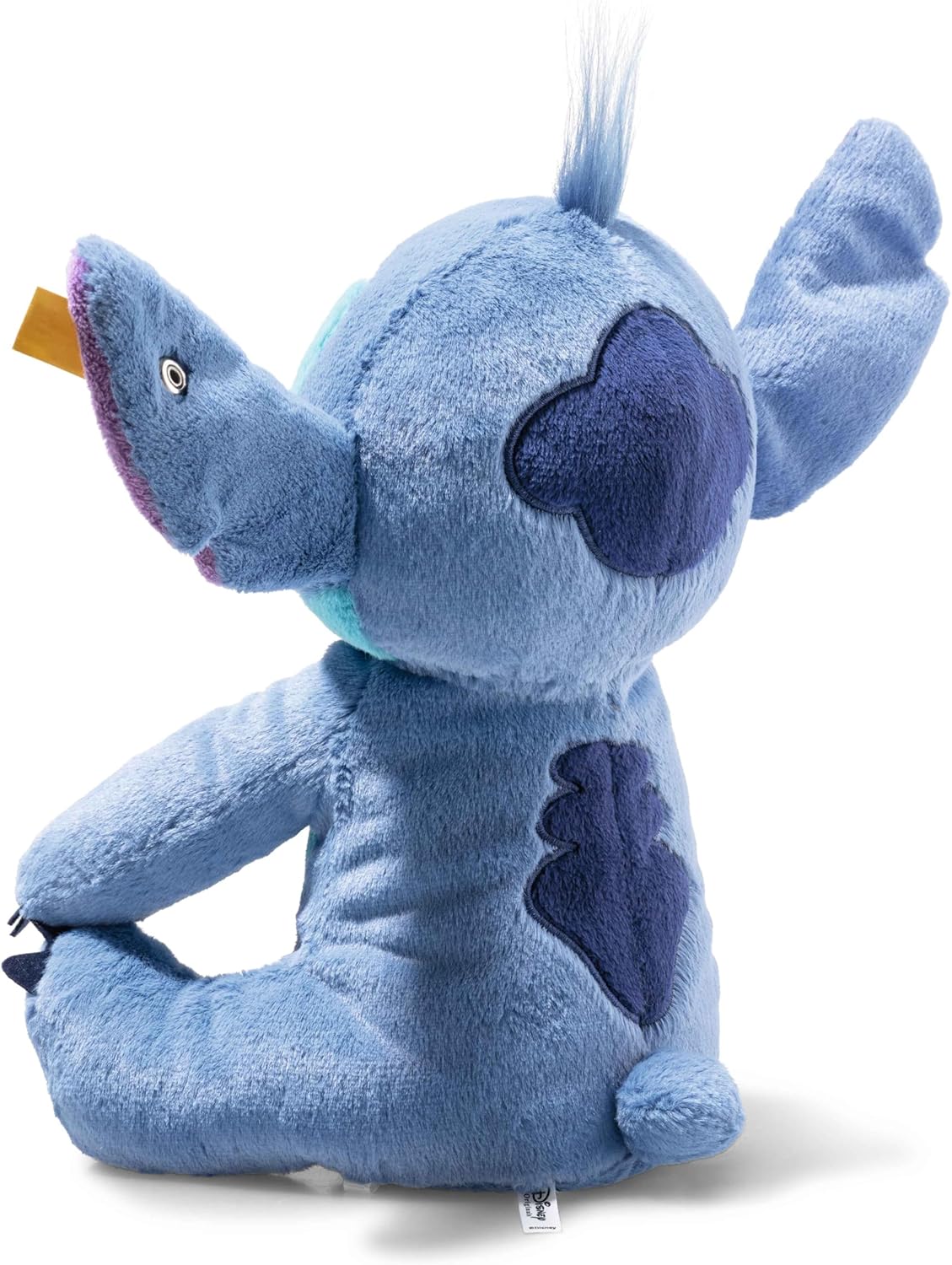 Steiff Disney Stitch Plush - Premium Lilo & Stitch Stuffed Animal, Machine Washable Toy for Ages 0+ (Blue, 9")