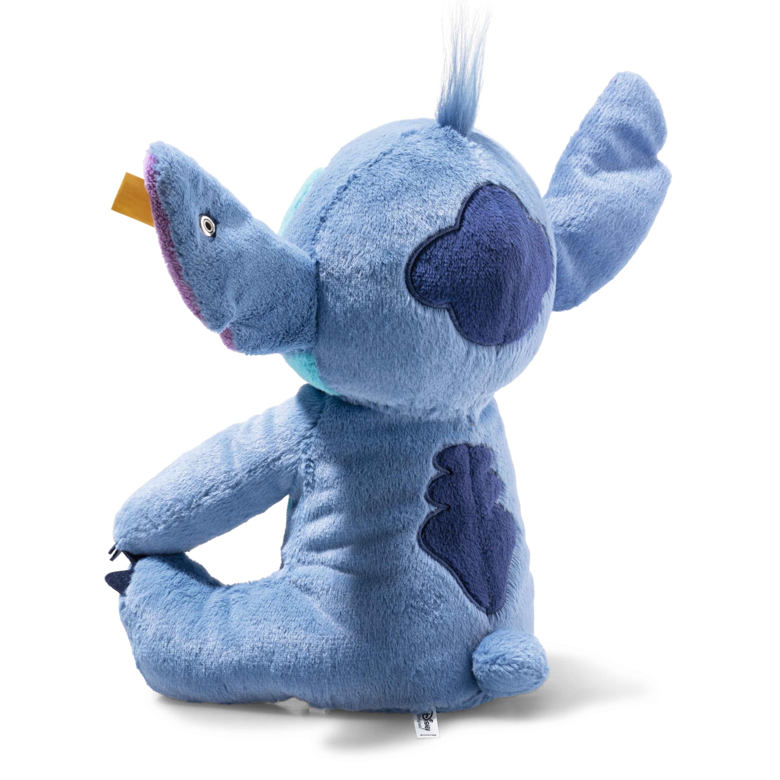 Steiff Disney Originals Stitch Cuddly Toy, Cute Stuffed Toy with Plastic Eyes, Children, Boys & Girls, Friends - Image 4