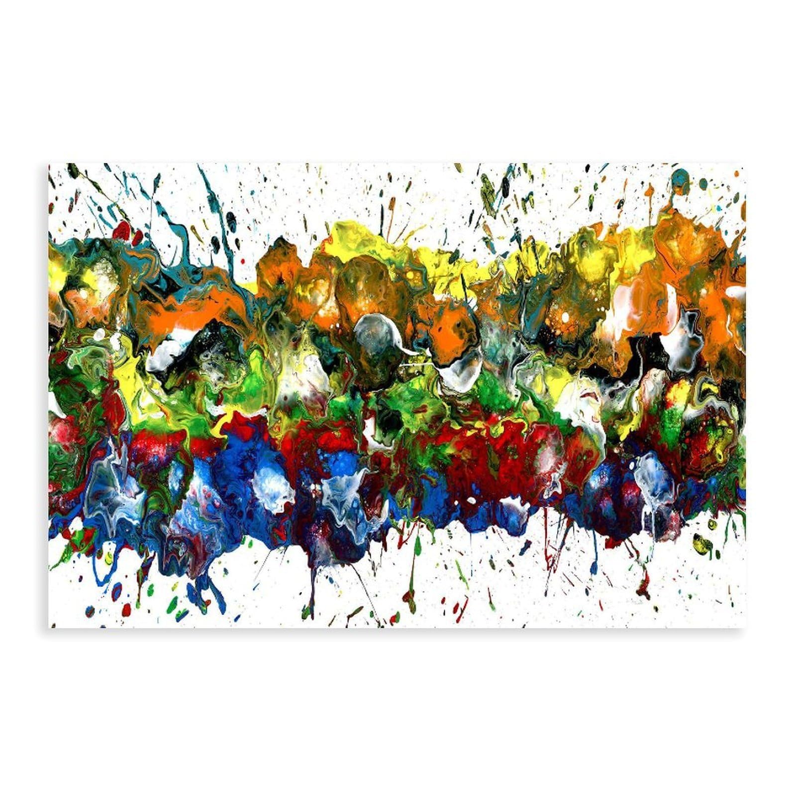 Bareronor Carnival Abstract Poster Canvas Poster Bedroom Decor Landscape Office Room Decor Gift 24" L X 36" W