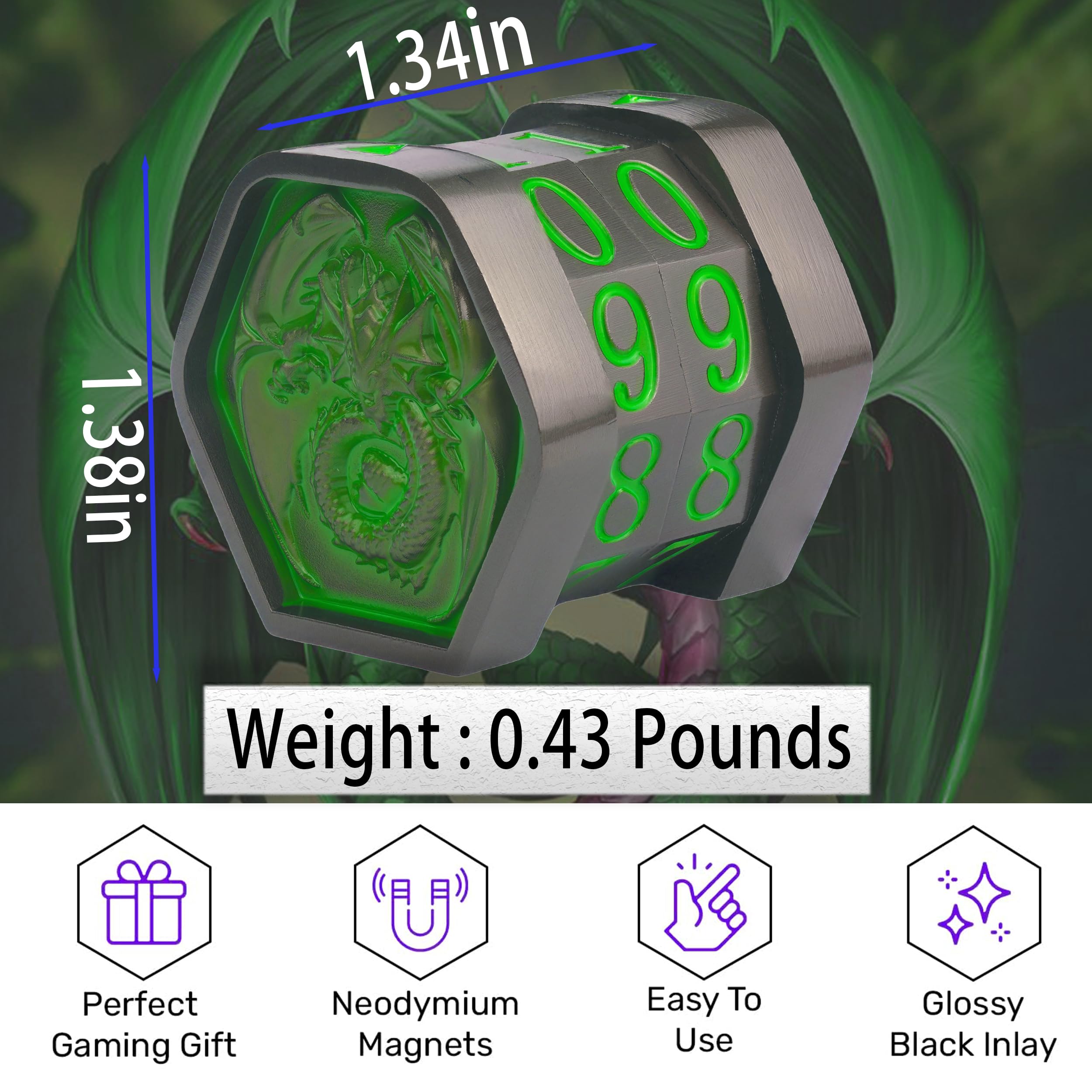 Amazon.com: Metal MTG Life Counter, Life Counter MTG, Magic Life