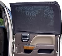 Vista 9 de EcoNour - Parasol para ventana de automóvil, 100 % de protección contra insectos, rayos ultravioleta y sirve como mosquitero para campamento