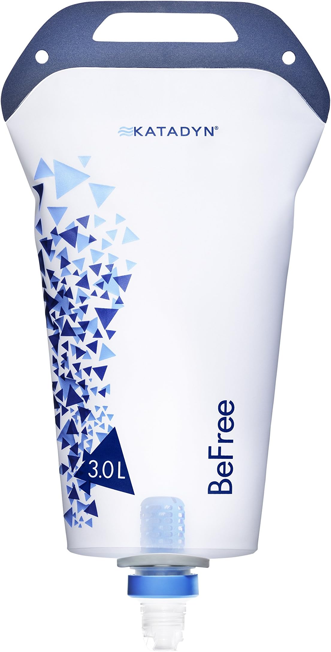 BeFree 3.0L Water Filter, Fast Flow, 0.1 Micron EZ Clean Membrane for Personal or Small Group Camping, Backpacking or Emergency Preparedness (8019640)