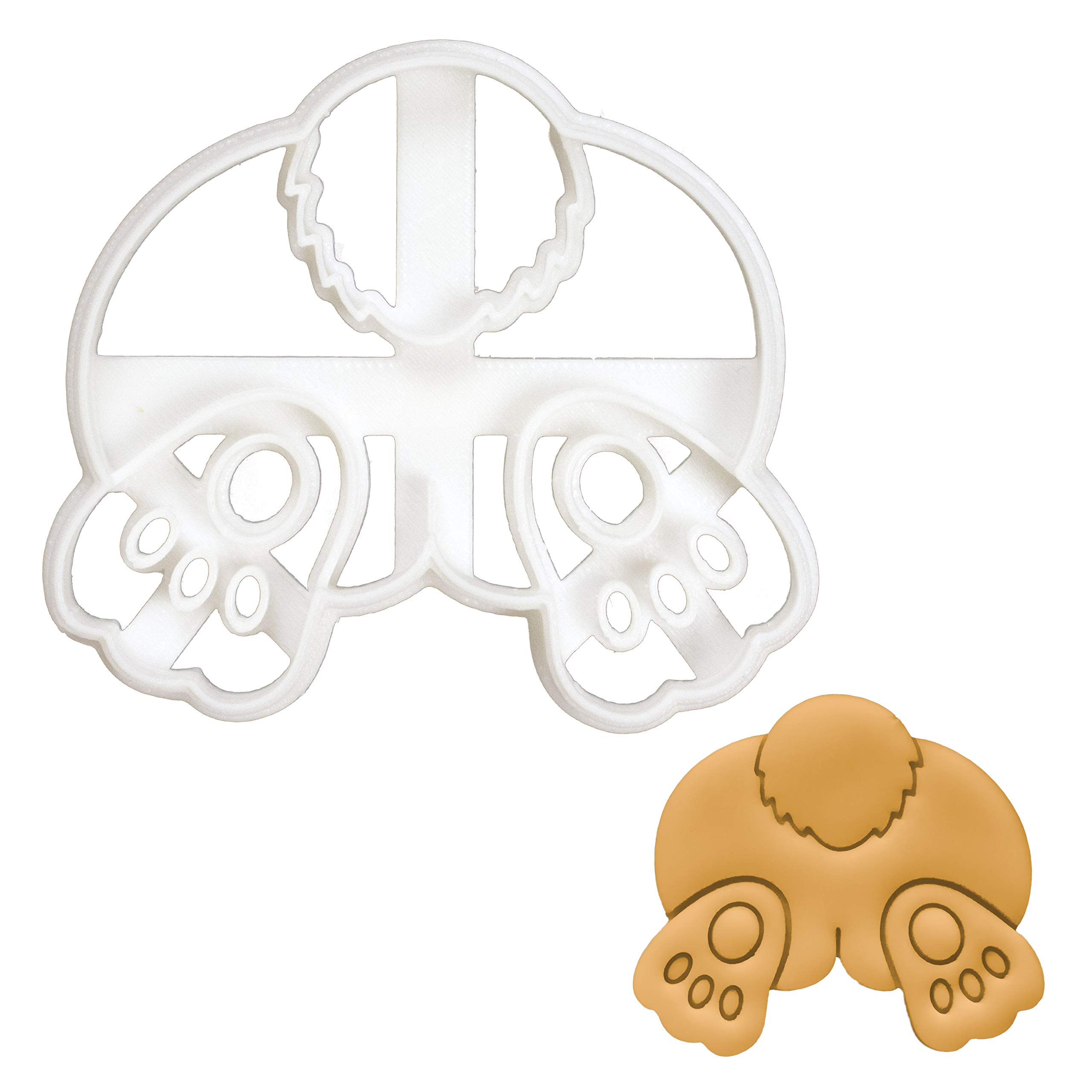 Easter Bunny Butt cookie cutter, 1 piece - Bakerlogy