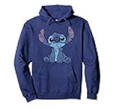 Lilo & Stitch Distressed Stitch Portrait Pullover Hoodie