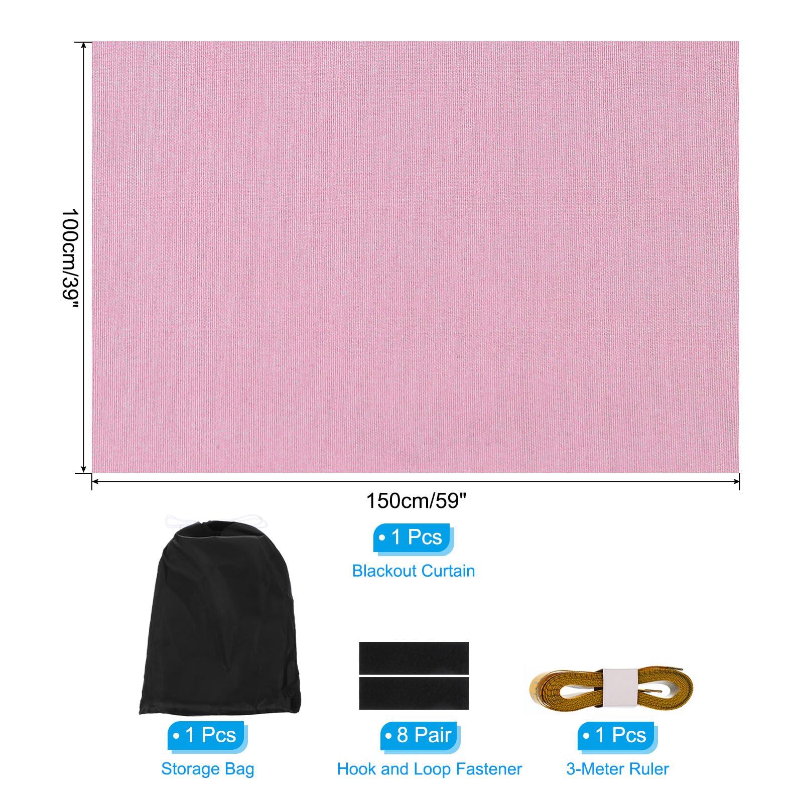PATIKIL Portable Blackout Curtains - Image 2
