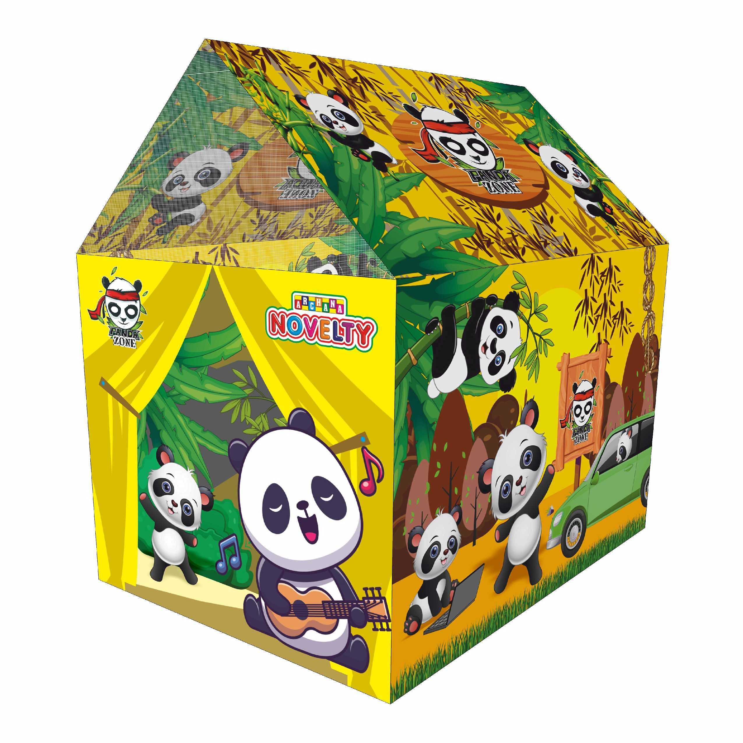 ToyMart Panda Theme Hut Type Kids Play Tent House/Play Zone/Tent House for Kids/Play Tent House for Boys & Girls