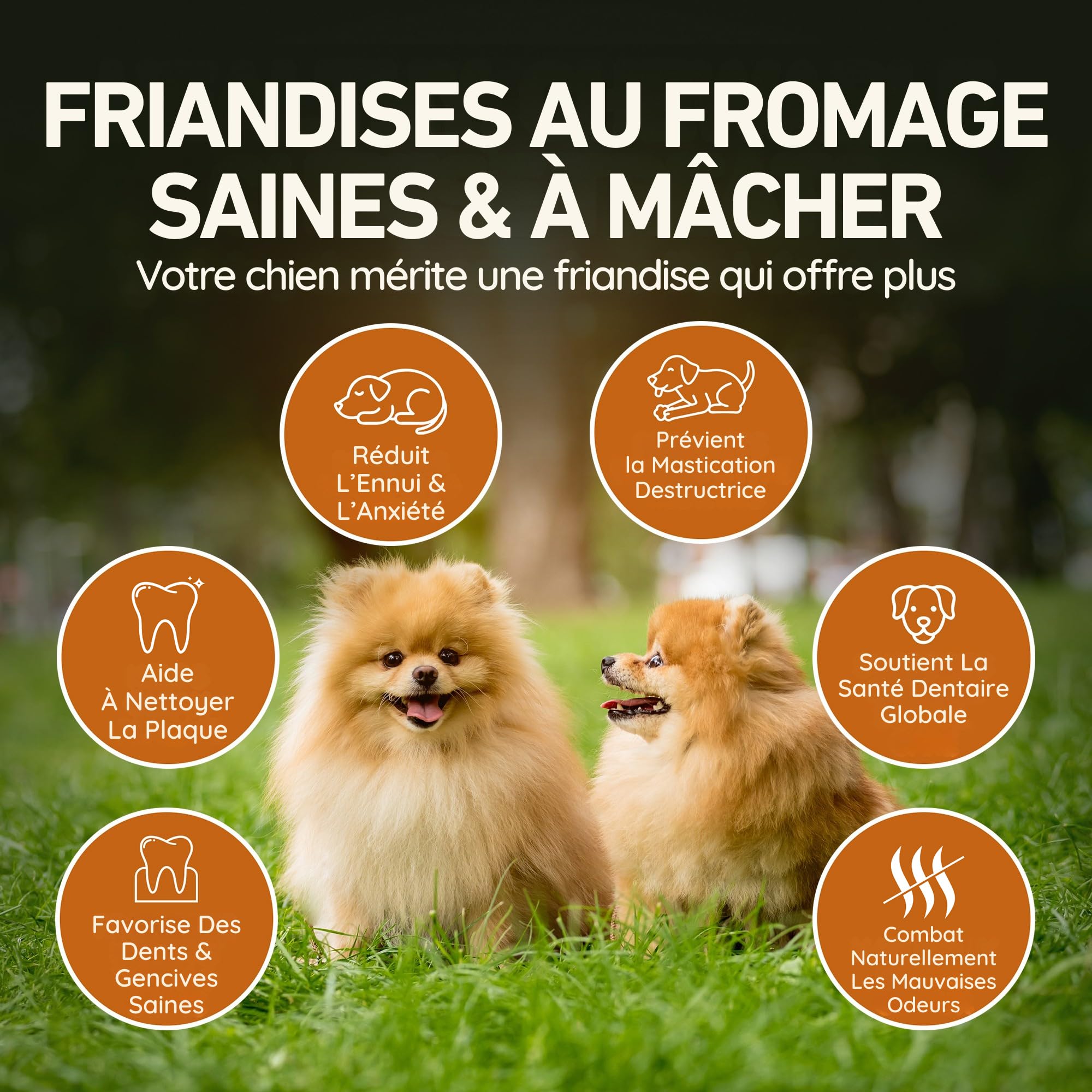 Wildfang® Fromage de Yak, Jouet pour Chien à Mâcher, M (env. 72g) pour Chiens de 5 à 25 kg – Bâtonnet Dentaire, Dureté Fromage de l'Himalaya, Churpi, Friandise d'Éducation Chiot et Chien, Lot de 1
