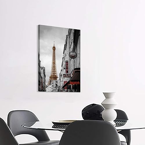 Miniatura 10 de Lienzo decorativo para pared, diseño de bandera de Estados Unidos, diseño de estrellas y rayas, para sala de estar, oficina (36 x 24 pulgadas)