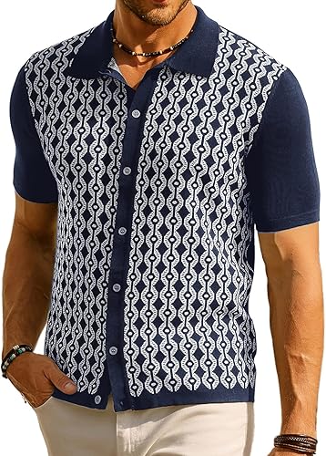 PJ PAUL JONES Camisas polo vintage de los años 70 para hombre