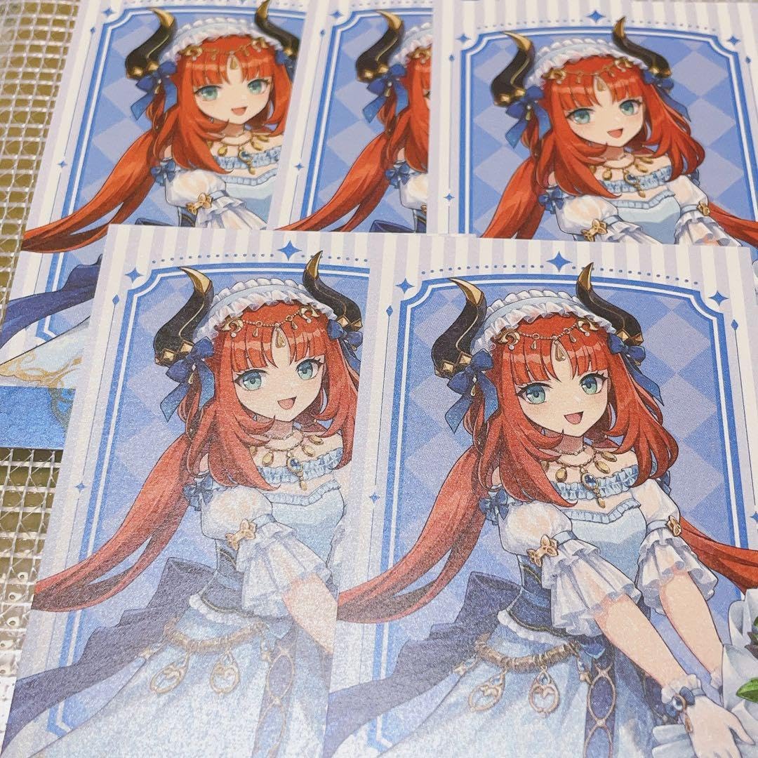 Amazon.co.jp: 原神 イラストカード ニィロウ5枚 : おもちゃ