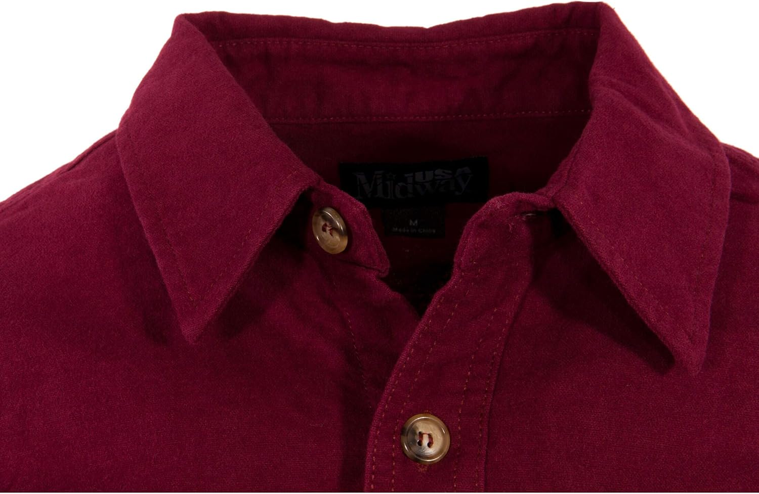 MidwayUSA Men's Chamois Long Sleeve Shirt - Image 5