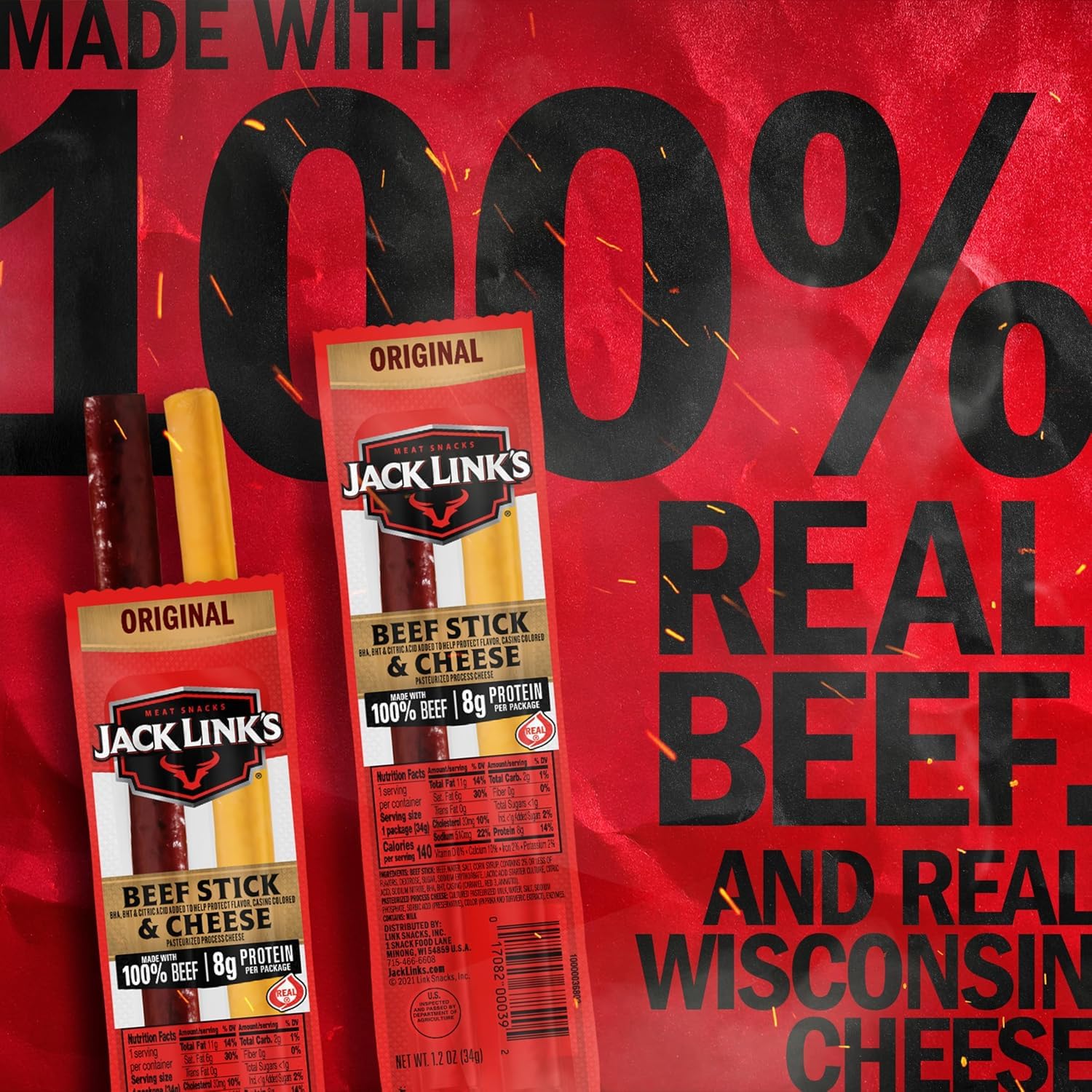 jack link's tobacco Jack Link's Original Beef Smoked Sausage fastest way for you to feed your jerky fix Jack Link's Original Zero Sugar