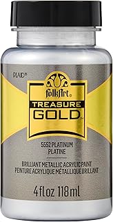 Plaid PE5552 - Pintura acrílica para manualidades (2 onzas), color blanco