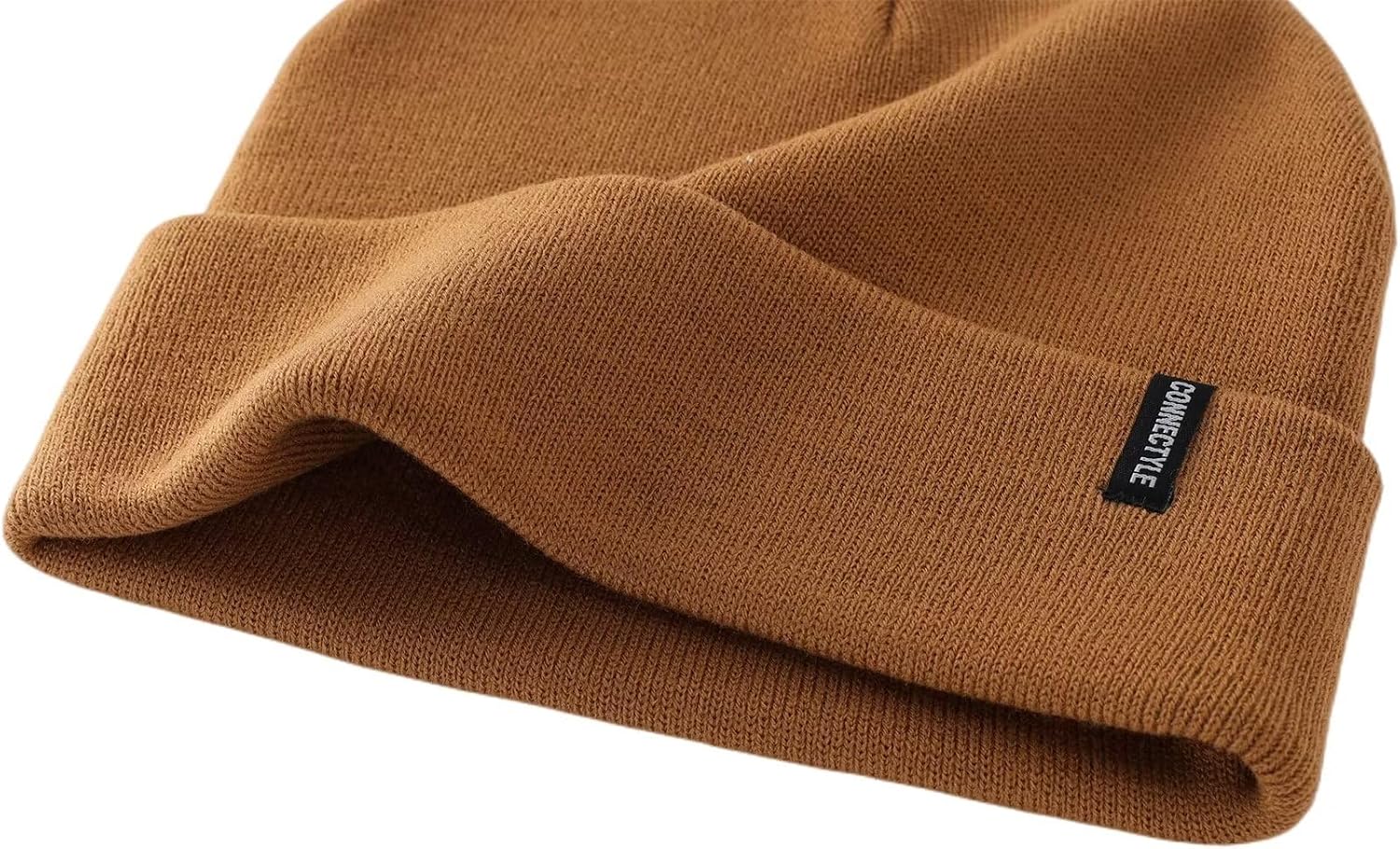 Connectyle Toddler Beanie Boys Girls Kids Knit Winter Hat Basic Warm Skull Cap