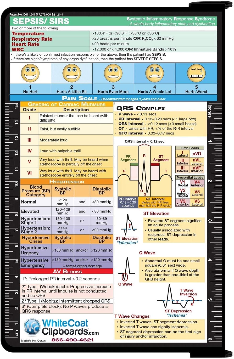 WhiteCoat Clipboard® - Blackout Nursing Edition
