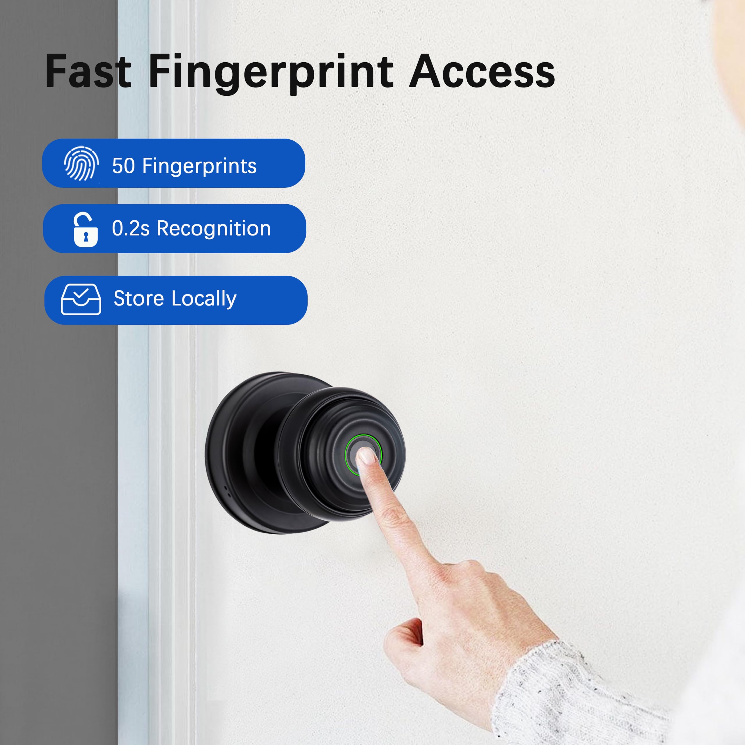 Smart Fingerprint Door Lock - Keyless Entry -3