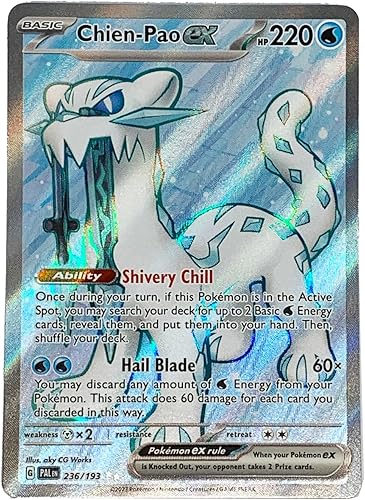 Pokemon - Chien Pao ex 236193 - Paldea Evolved - Full Art Tarjeta Ultra Rara