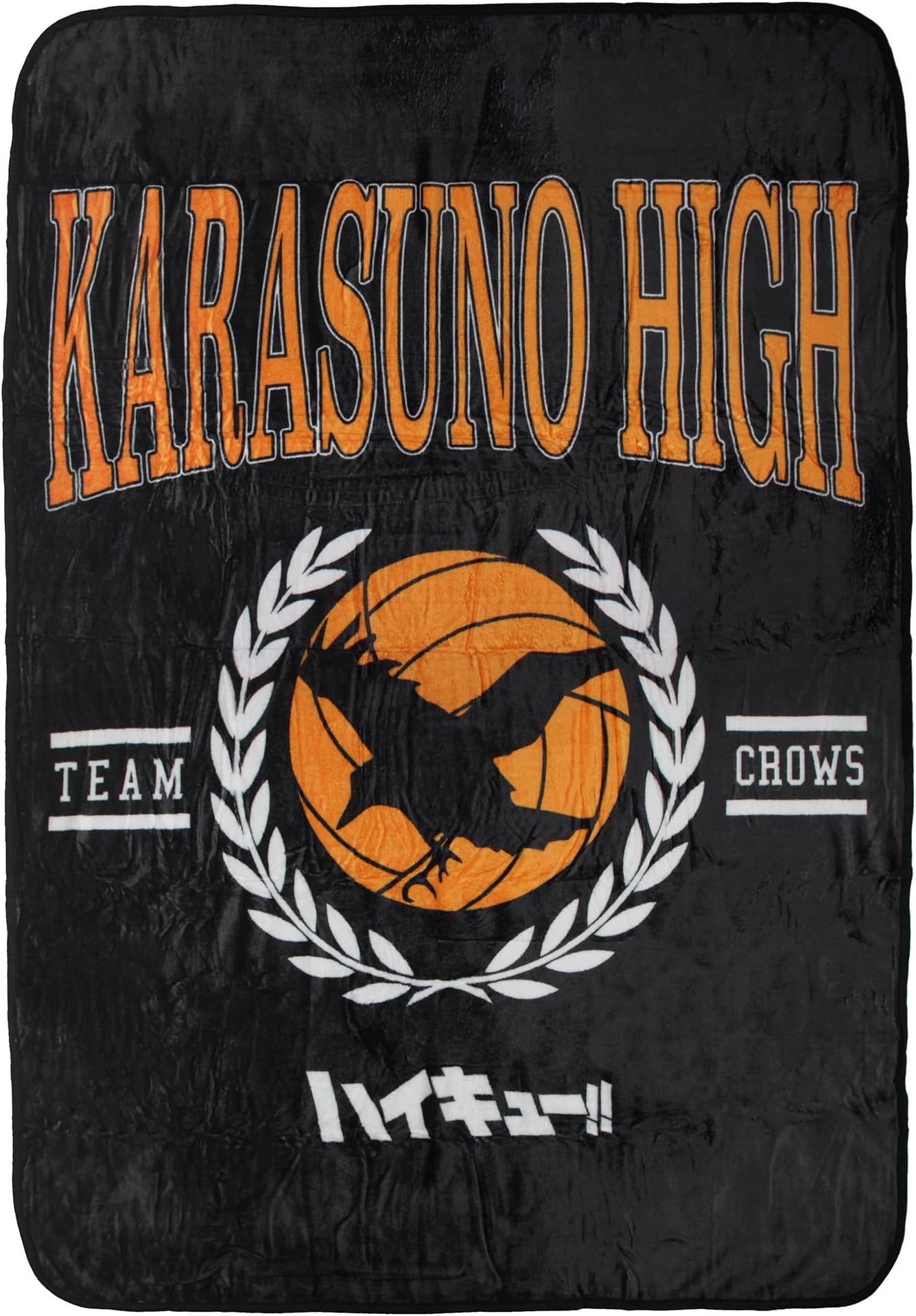 Haikyuu Manga Anime Blanket Haikyu Karasuno High Team Crows Plush Fuzzy Soft Throw Blanket