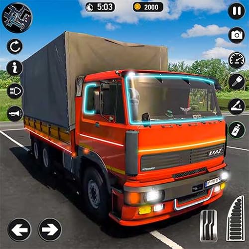 Real Asian Cargo Truck Games