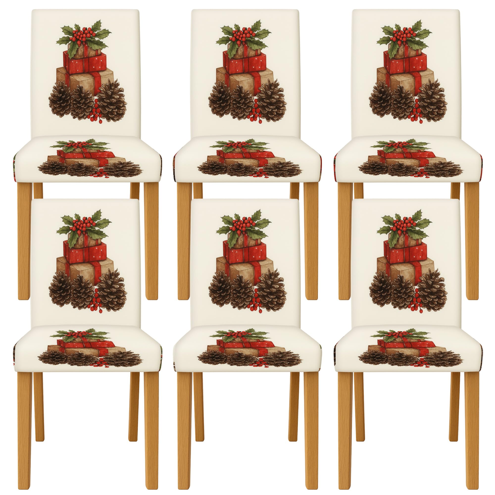 Housses de chaise extensibles pour protéger des taches de cuisine