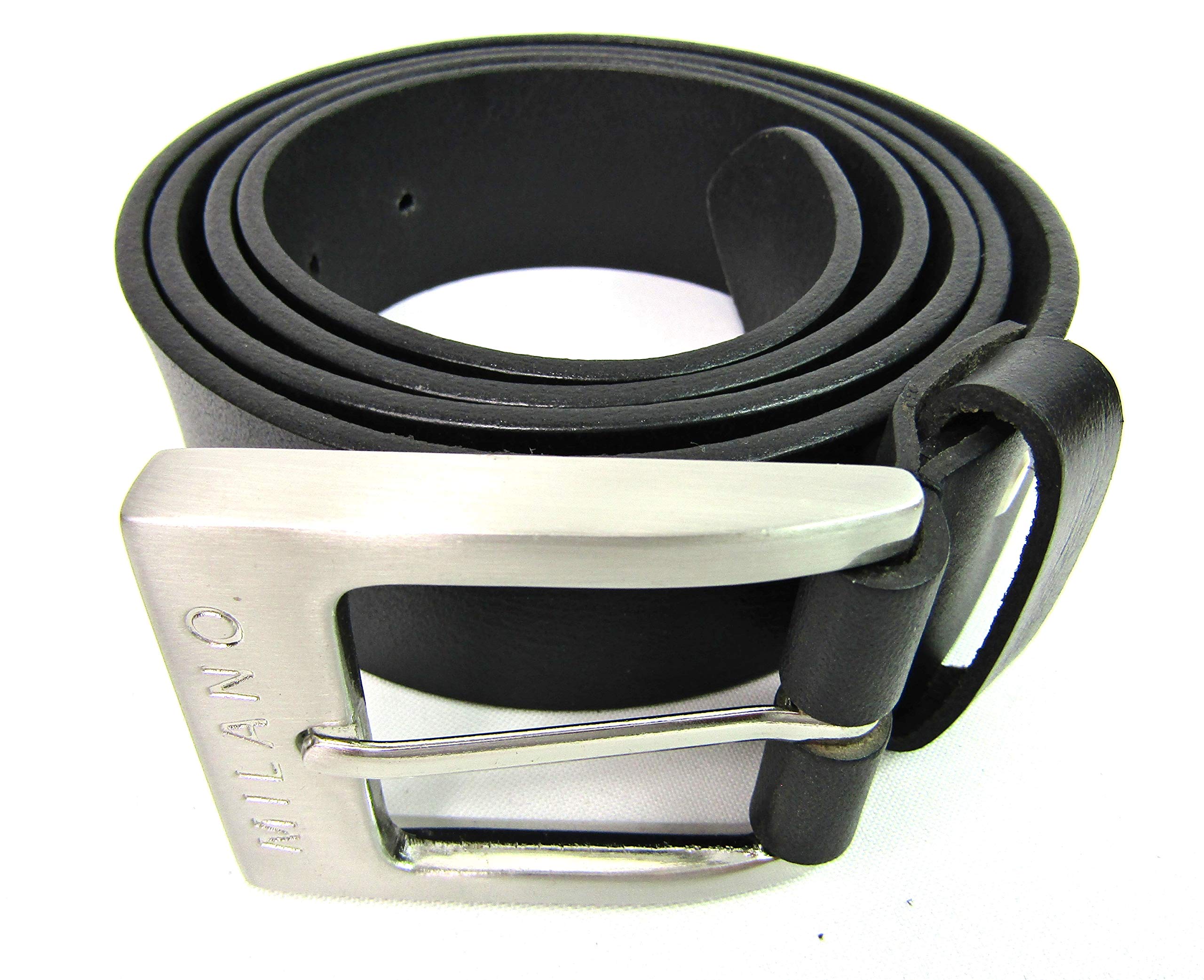 Milano Men's Fine Quality Leather Belt 2920 28