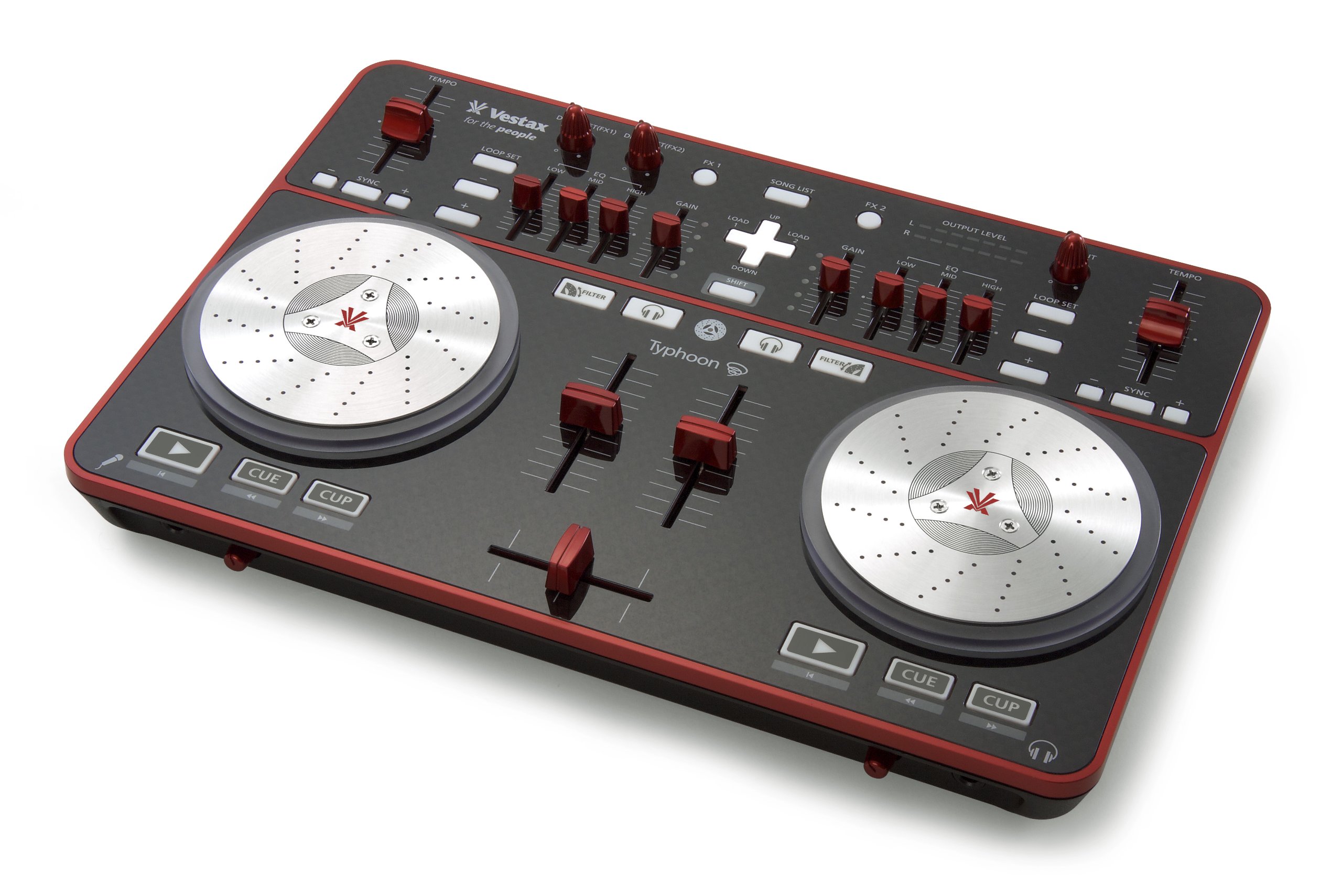 Vestax Typhoon DJコントローラー Amazon | Vestax / ベスタクス Typhoon （ Typhoon ) USB MIDI & AUDIO