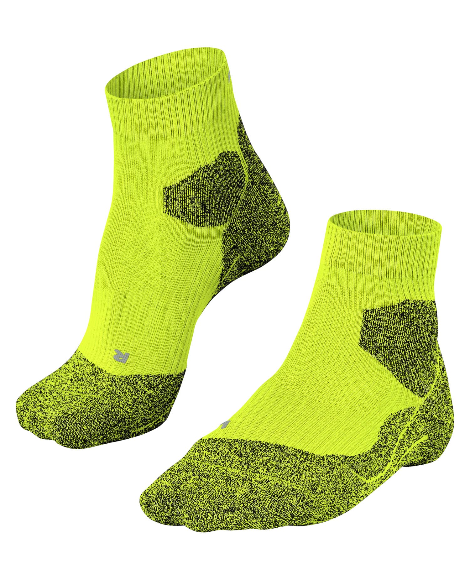 FALKE Men's RU Trail M SO Functional Yarn Anti-Blister 1 Pair Running Socks, Green (Matrix 7316), 8-9
