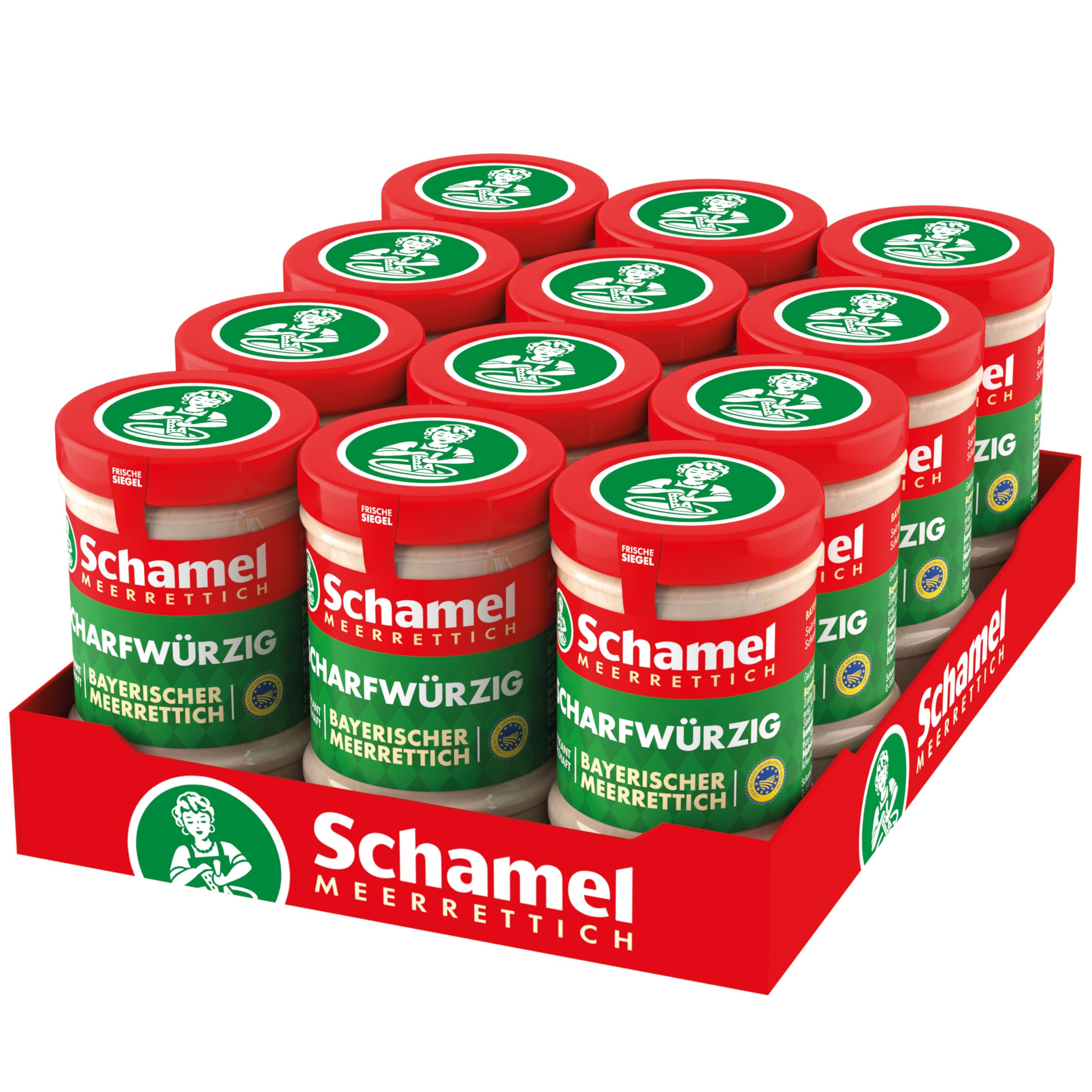 Schamel Meerrettich Scharfwürzig 12 x 145g