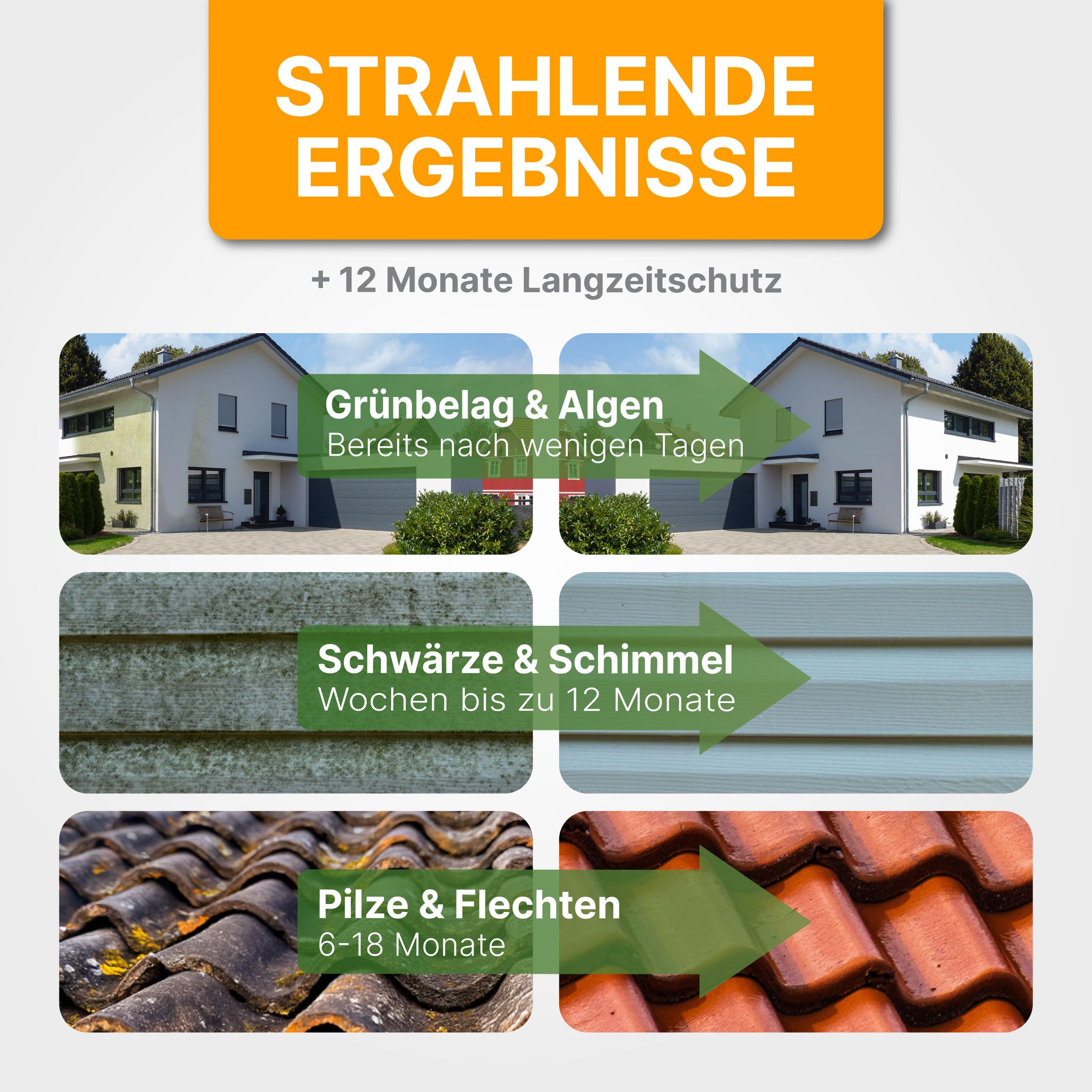 A.K.B. Algen- und Grünbelagentferner 20-Fach Konzentrat bis 3000m², (10L),Grabsteinpflege, 0005