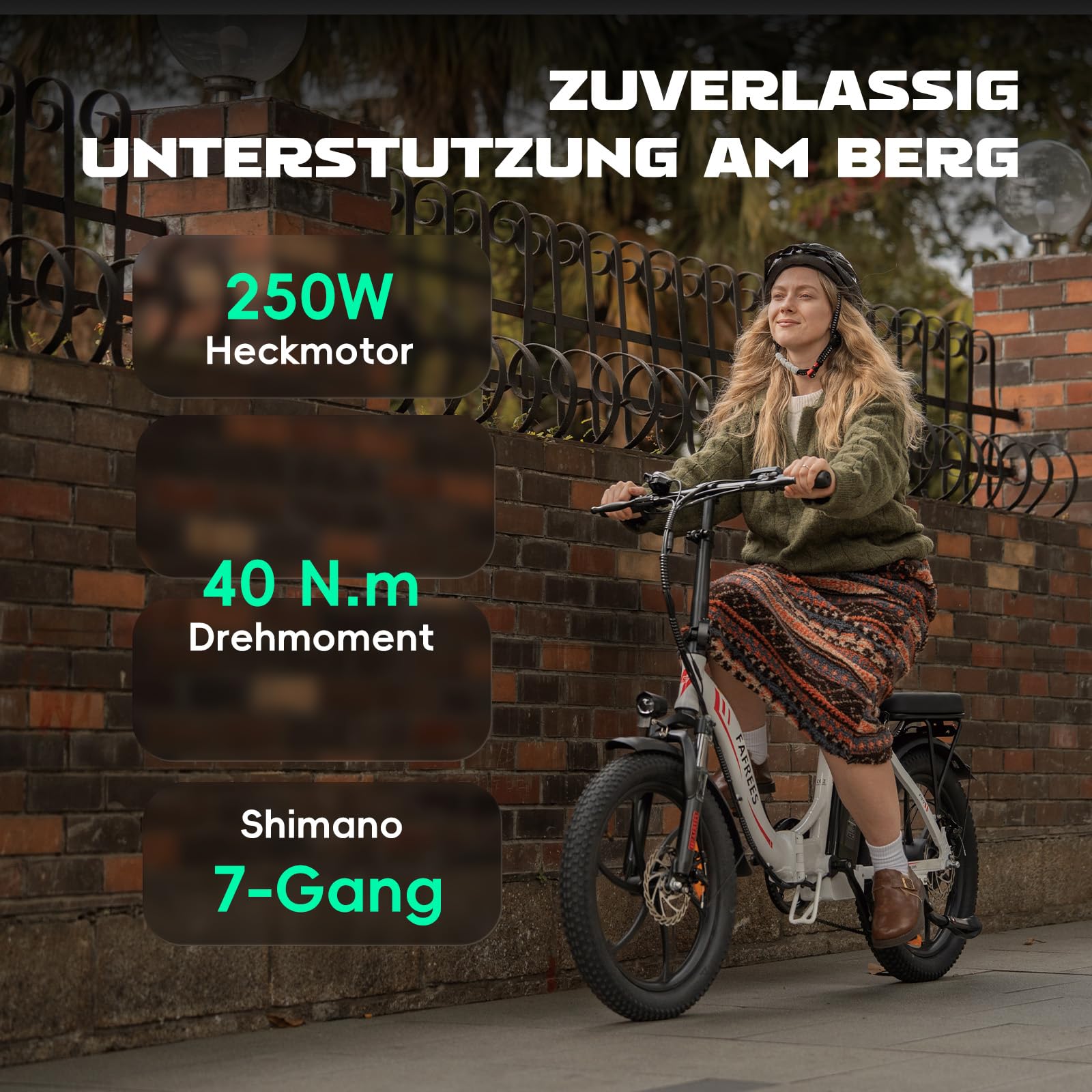 Fafrees F20 E Bike Klapprad 20 Zoll für Erwachsene [ Offiziell ] Herren Ebike Damen 18AH/ 20AH Akku, Elektrofahrrad 250W, E Fatbike 140kg, Elektro Fahrrad, Elektrisch Mountainbike 25km/h- Update