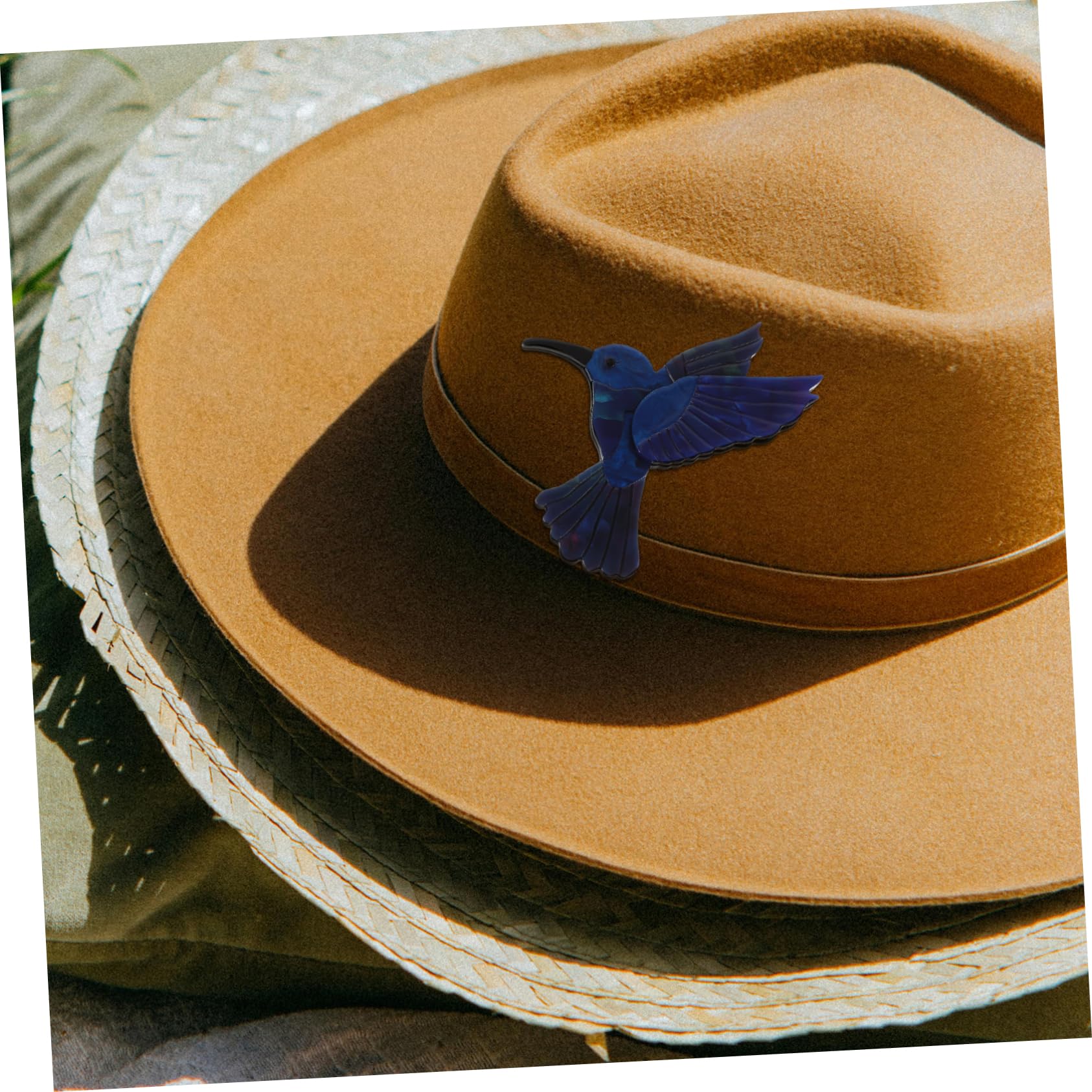 FRCOLOR Tierbrosche Anstecknadel Kolibri Schmuck Broschennadeln Für Frauen Kolibri Kolibri Form Brosche Kolibri Brosche Schmuck Broschennadel Cartoon Emaille Süßes Acryl