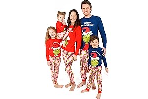 Matching Grinch Pijamas for Family: Snuggly Christmas Cheer