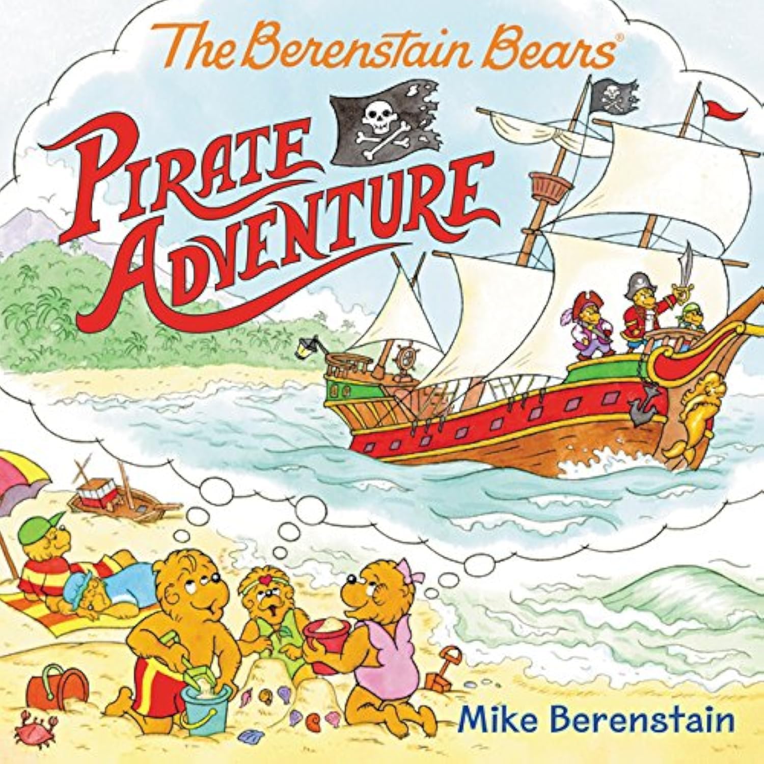 The Berenstain Bears Pirate Adventure Paperback – Illustrated, August 16, 2016