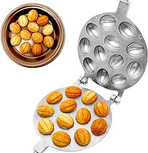 Walnut Cookie Mold Maker 12 - Oreshki Mold Maker - Walnut Cookie Molds - Орешница Russian - Oreshki Maker - Walnut Cookie Maker Oreshek - Nutty Maker - Oreshnitsa Maker - Nut Cookies Maker