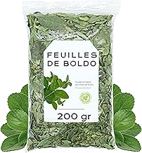 Infusion de Boldo 200 gr - Thé de Feuilles de Boldo - Boldo Tisane - Propriétés Naturelles et de Santé - Infusion de Plantes (200 gr)