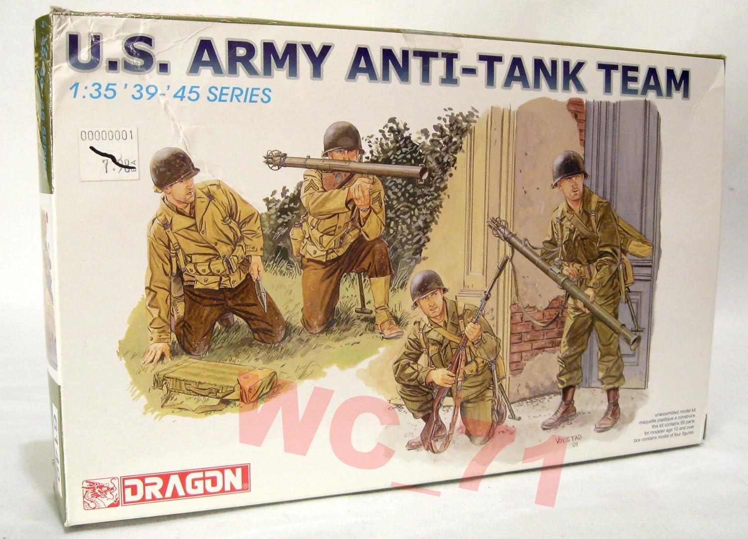 Dragon Models 1/35 U.S. Army Anti-Tank Team Kit