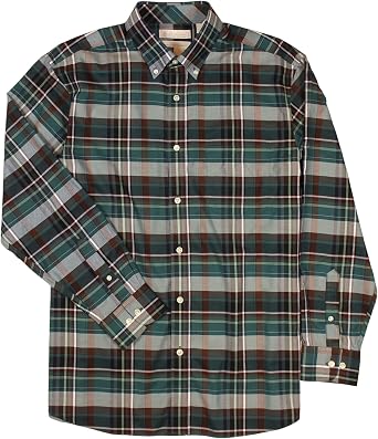 Gold Label Wrinkle-Free Shirts Long Sleeve Button Down Casual Dress Shirt with Pocket, Regular Sizes
