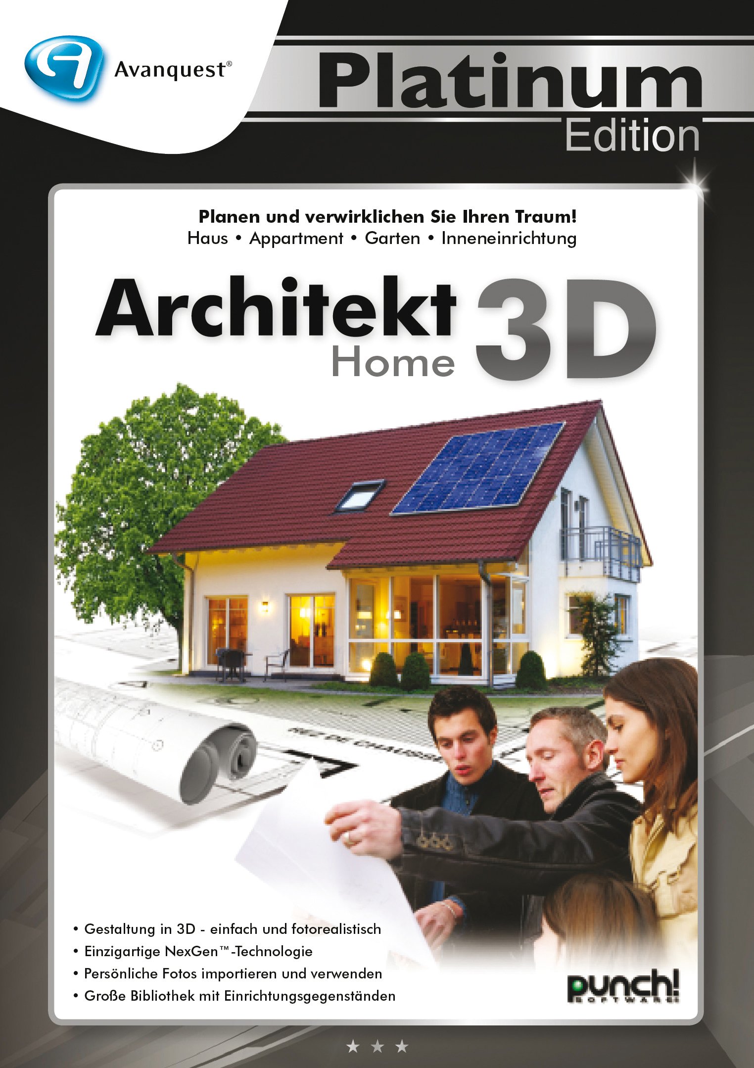 Architekt 3D Home - Avanquest Platinum Edition
