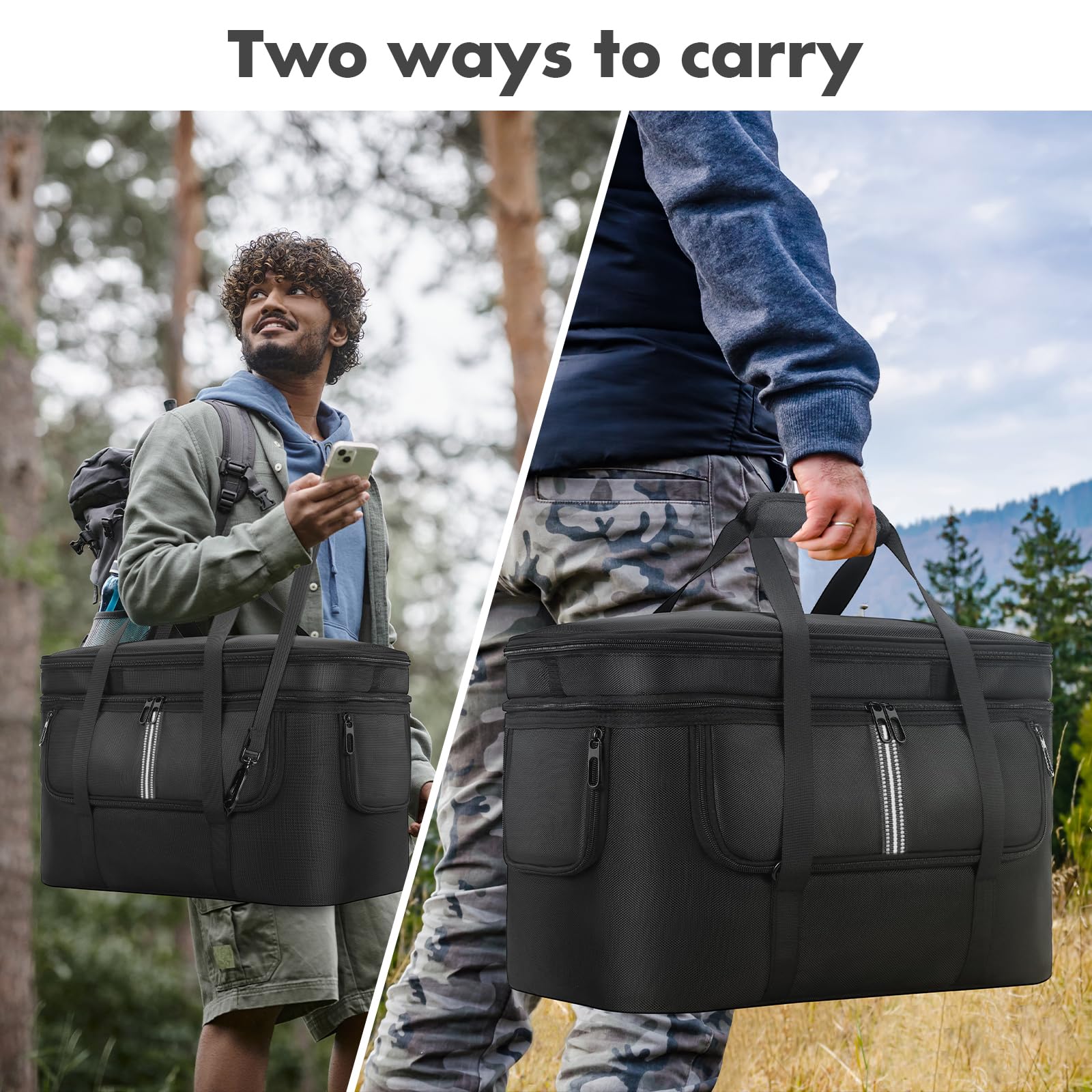 DJI Power 1000 V2 Power Station Custodia da Trasporto Borsa da Viaggio con Tracolla e Tasche