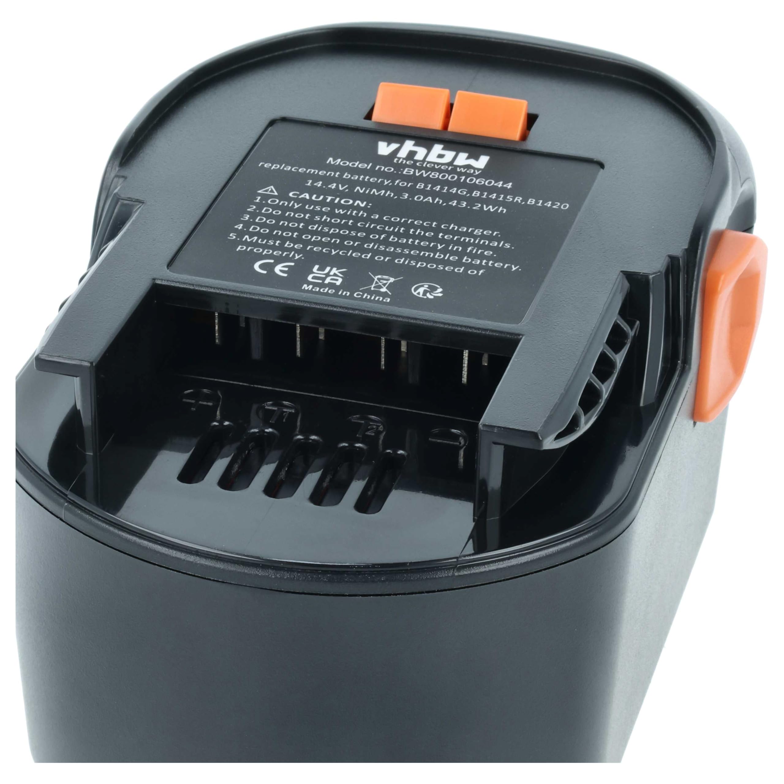 vhbw 3 x akumulator zamienny do Würth 0700980420, 0700980425 do narzędzi (3000 mAh, NiMH, 14,4 V)
